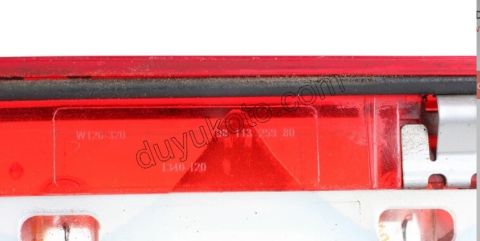 Peugeot Expert Citroen Jumpy Fiat Scudo İlave 3. Fren / Stop Lambası (Bagaj Kapak Çift) 2017/2023