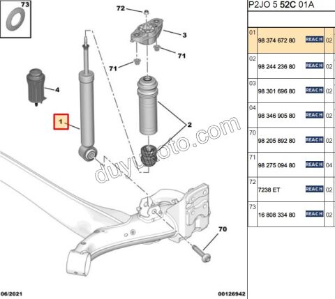 Arka Amortisör CRSF