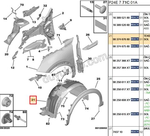 DAVLUMBAZ ON L P20082 P24E