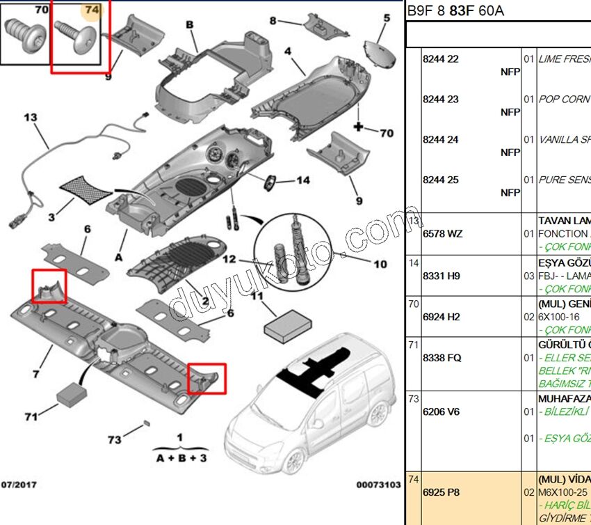 CIVATA M6X100-25 SIYAH SAPKALI TAVAL SEPET KOSE X 2AD PRT3