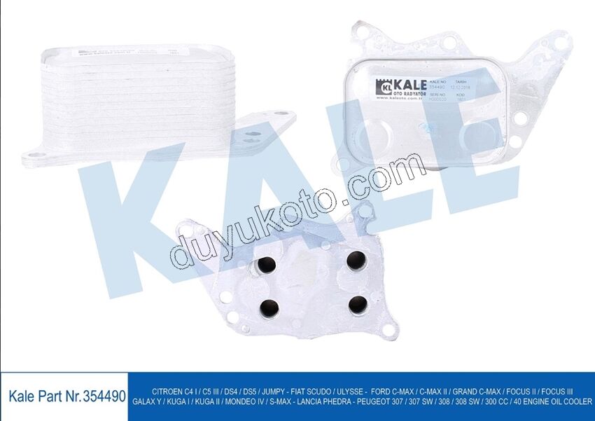 TEK YAG SOGUTUCU 1.6THP 150HP ORING- P207 P3081