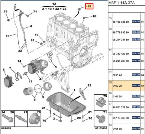 MEME YAGLAMA 1.6HDİ Euro4 1.6HDİ Euro6 FRD