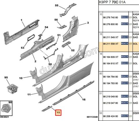 PLASTIK ETEK ON L PRT4