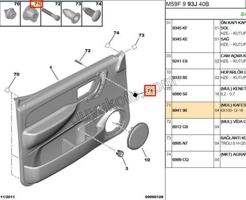 SOMUN KAFESLI KAPI KOLCAK PRT1 PRT2