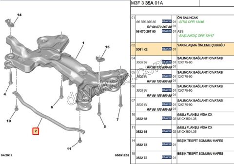 VIRAJ DEMIR P207 P301 P2081 P20081