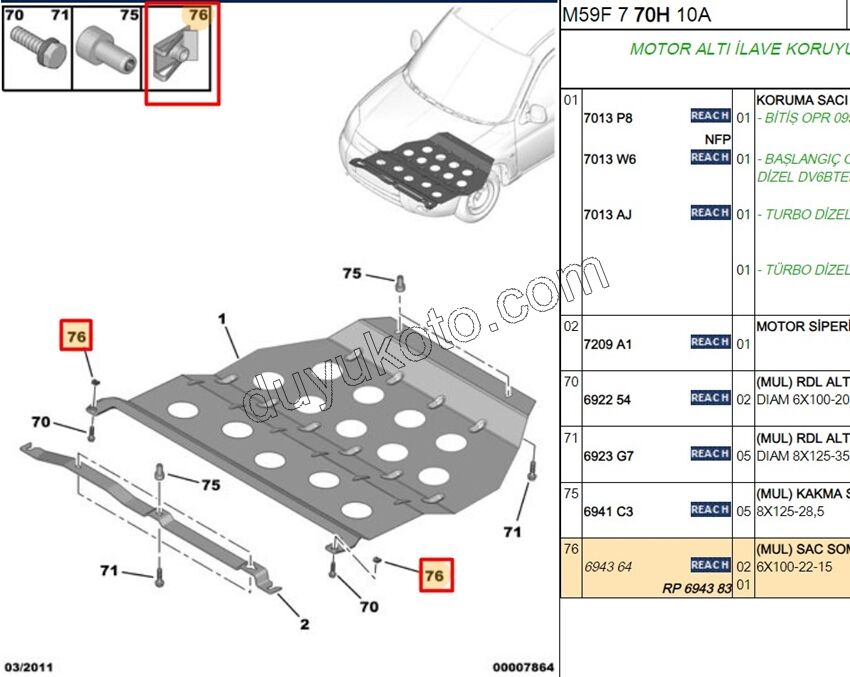 SOMUN SAC KENETLI 6X100-22-15