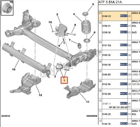 Arka Dingil Travers P207