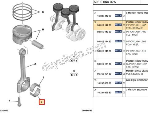 YATAK KOL ALT X3AD 1.0CC