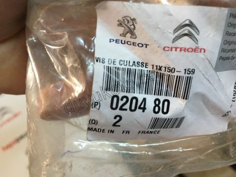 SAPLAMA SILINDIR KAPAK XU7JP4 11X150-159