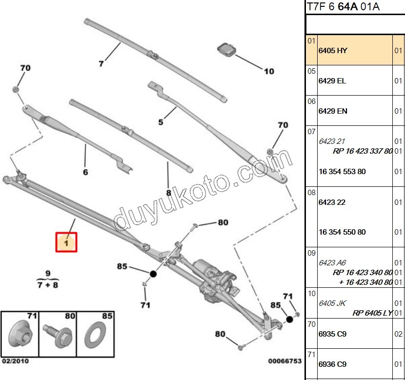 MOTOR CAM SILGI ON P3081 MEKANIZMA+