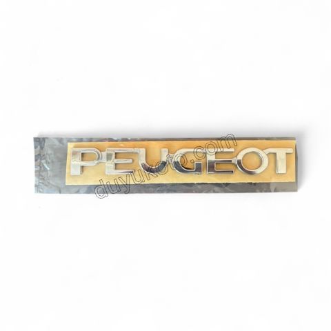 PEUGEOT LOGOSU YAZISI KROM 106 206 206+