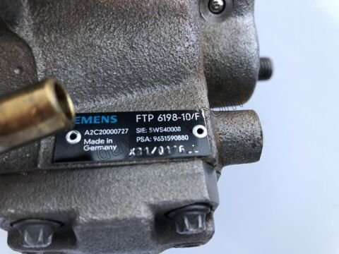Mazot Pompası 1.4HDİ Euro4 02/11 P107 P1007 C1 C2 C3 SIEMENS 9651590880