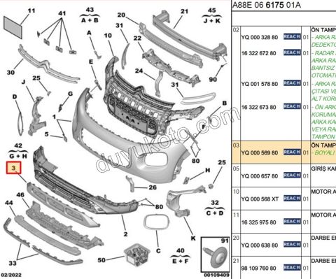 DEFLETOR ON TAMPON ALT C3AIR GRI