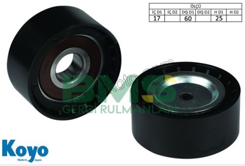 Tek Alternatör Rulmanı PLASTIK