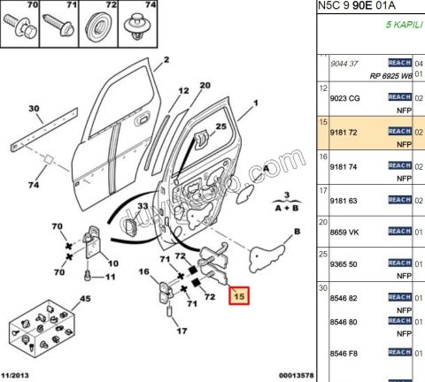 GERGI KAPI ARKA P306