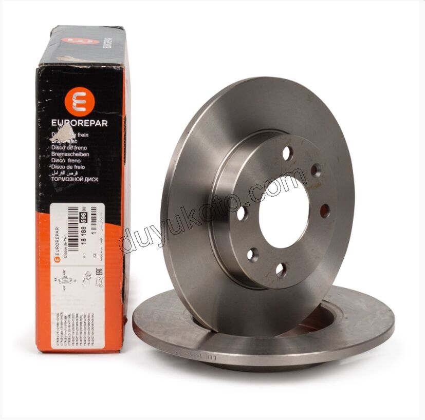 Ön Fren Diski DUZ INCE P106 P206 P306 C15