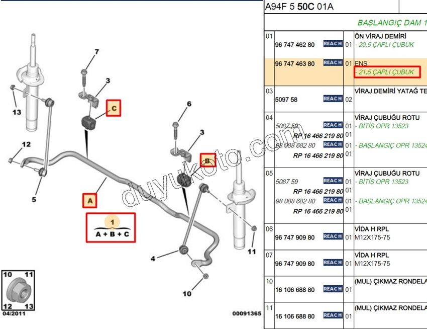 VIRAJ DEMIRI P2081 P20081 21.5 CAP
