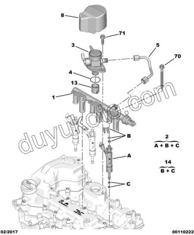ORING TAKIMI ENJEKTOR 1.2CC 110HP