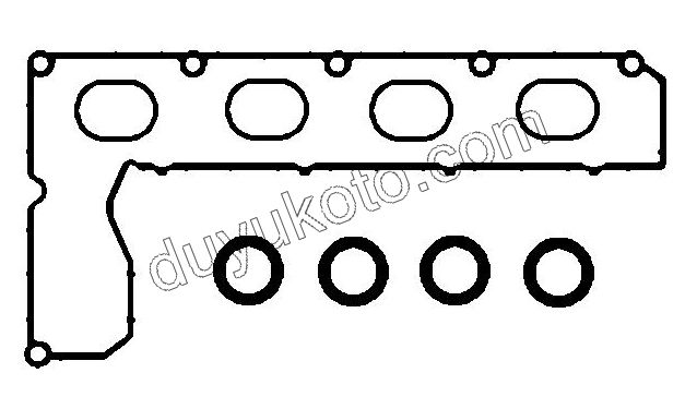 Motor Takım Contası KULBUTOR + EMME Manuel ORING 2.0HDİ 16V 136HP 16V Keçesiz