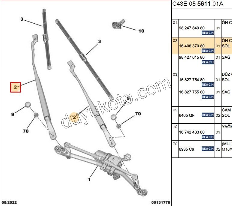 KOL CAM SILGI METAL L C43 C4X CRSF