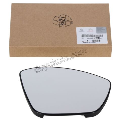 Peugeot 208 Citroen C3 Aircoss Dikiz Ayna Camı Sağ (Rezistanslı) 2019/2021