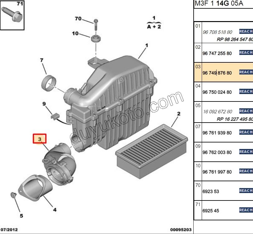 Hava Filtre Hortumu Alt P301 EB2