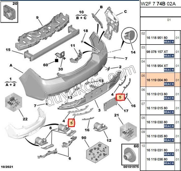 CITA SUS ARKA TAMPON TK ALT P5081