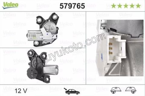 2019> Partner Rifter Berlingo Combo Doblo Proace City MOTOR CAM SILGI ARKA PRT3 (Bagaj Tek Kapak Yukarı Açılır)