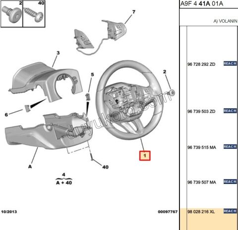 Direksiyon Simidi P2081