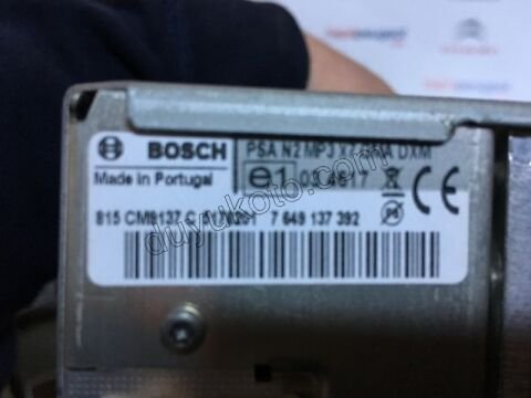 RADYO MP3 CALAR GRI P207 P307 EXP3 C3 9666968077