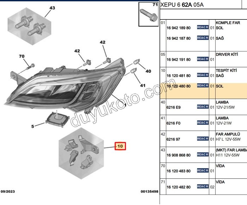 AYAK FAR TAMIR TAKIMI L JR3MQ BXR3MQ