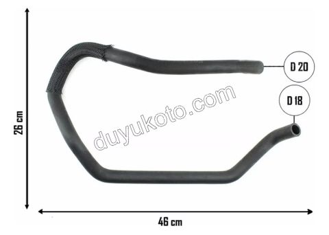 Radyatör Ek Su depo Hortumu P308