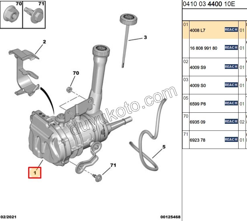 Direksiyon Pompası PRT3