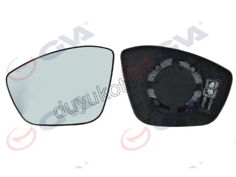 Peugeot 208 2008 Citroen C3 Aircoss Dikiz Ayna Camı Sol (Rezistanslı) 2013/2021