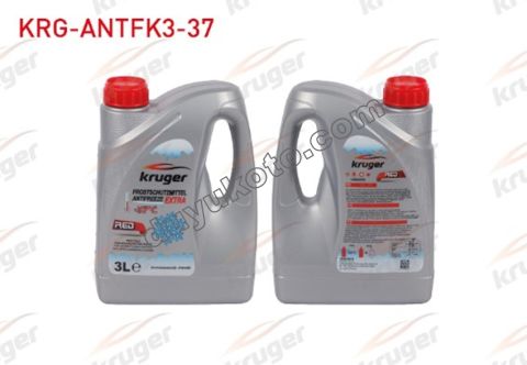 KRUGER Kırmızı Antifiriz 3 LT -40^C Organik
