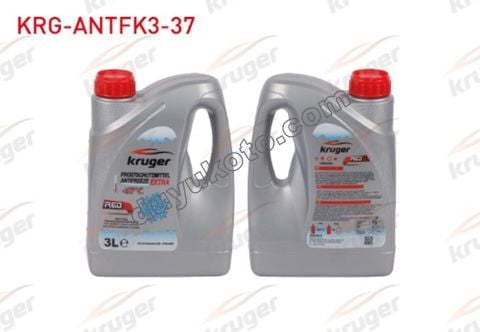 KRUGER Kırmızı Antifiriz 3 LT -40^C Organik