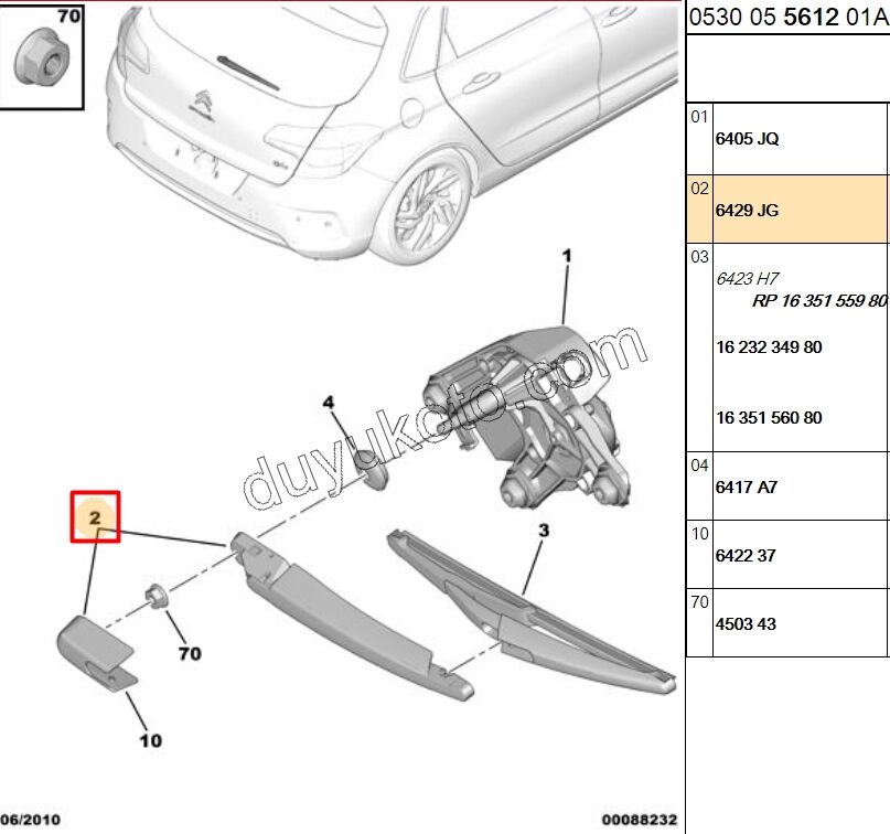 KOL CAM SILGI ARKA C42