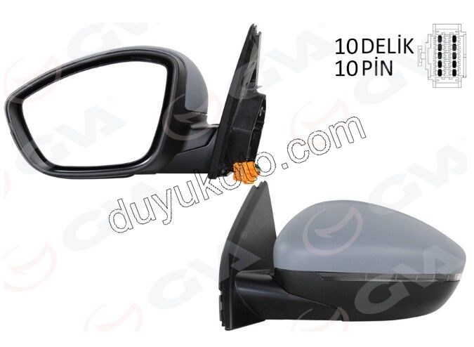 Peugeot 308 Dikiz Aynası Sol 2013/2017