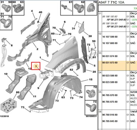 SAC ON CAMURLUK UC BAGLANTI R P20081