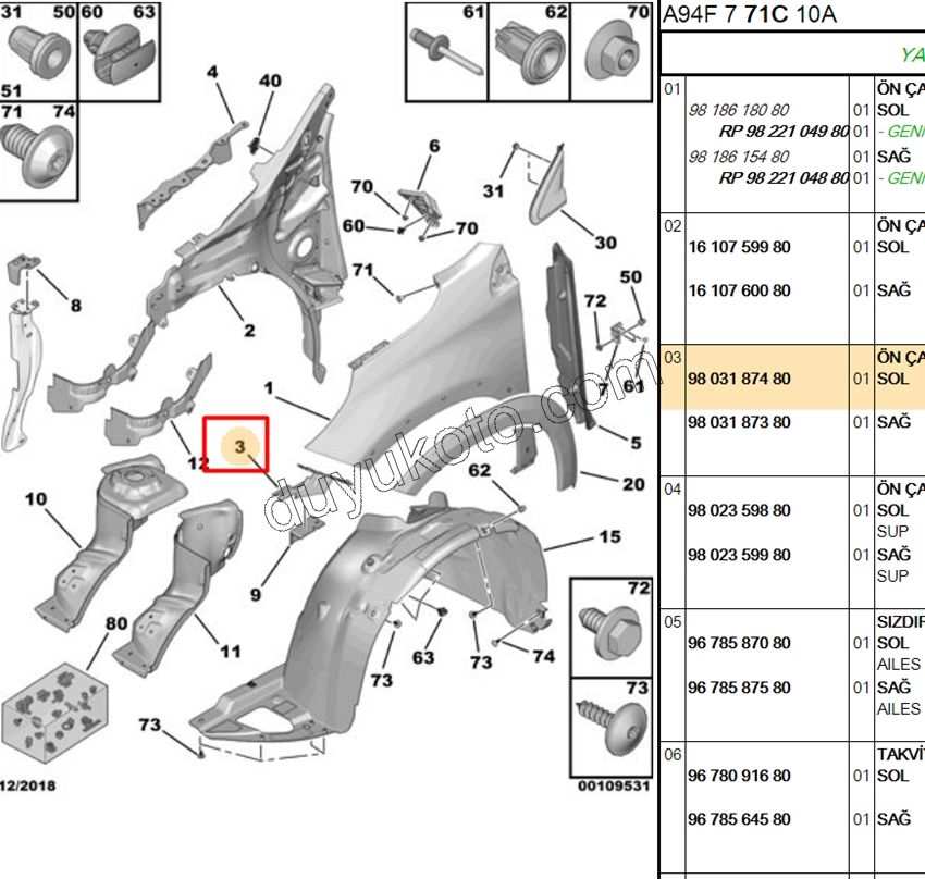 SAC ON CAMURLUK UC BAGLANTI L P20081