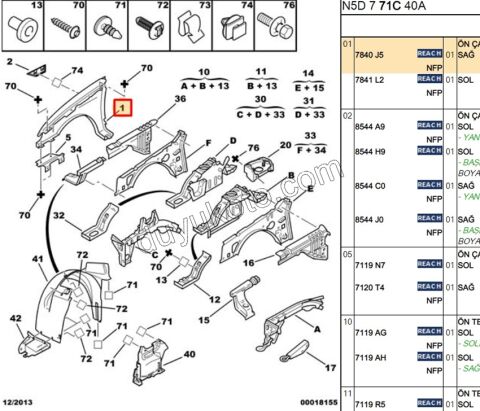 CAMURLUK ON L P306 CC CABRIOLET