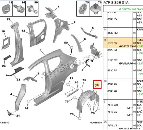 DAVLUMBAZ ARKA L P207 3P 5P