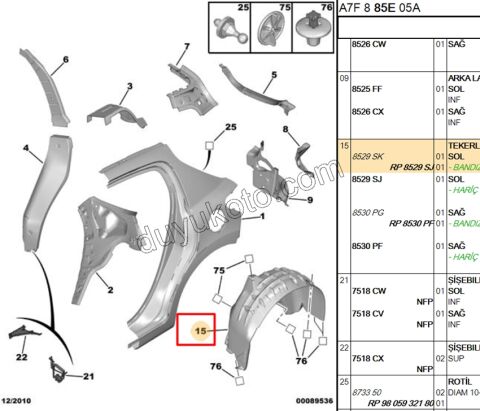 DAVLUMBAZ ARKA L P207 3P 5P