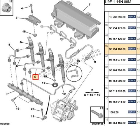 BORU ENJEKTOR BXR3 130CV
