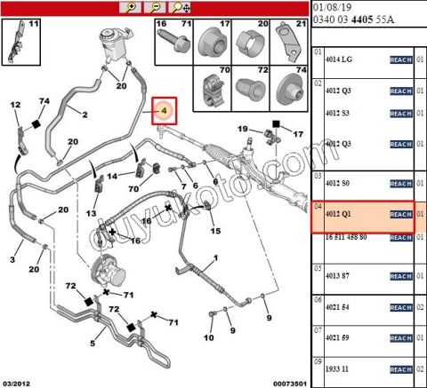 Hidrolik Direksiyon Hortumu (Borusu) PBP