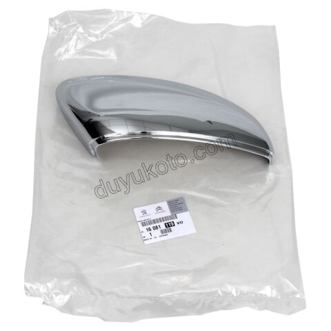 Citroen C3 Peugeot 208 2008 Dikiz Ayna Kapağı Sağ Krom TK 2012/2020