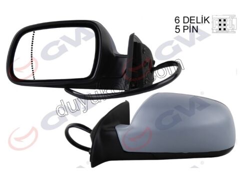 Peugeot 307 Dikiz Aynası Sol Elektirikli Rezistanslı 2001/2005