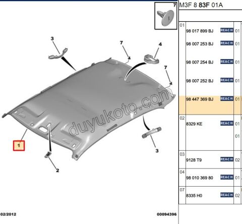 Tavan Döşeme Kaplaması P301