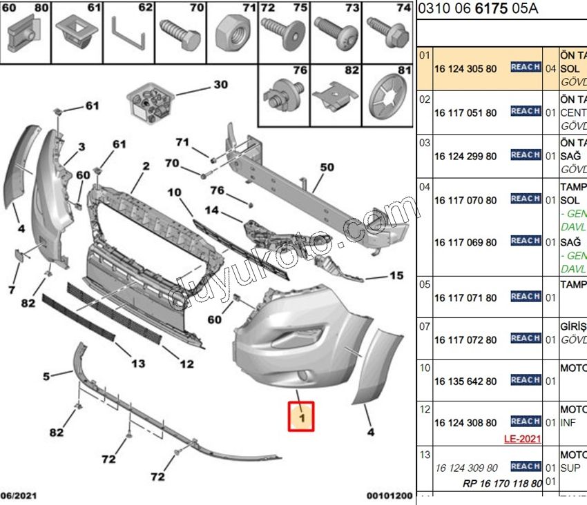 Ön Tampon KOSE L BXR3MQ