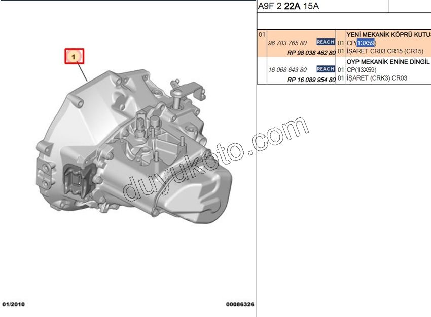 SANZIMAN KOMPLE P2081 EB2